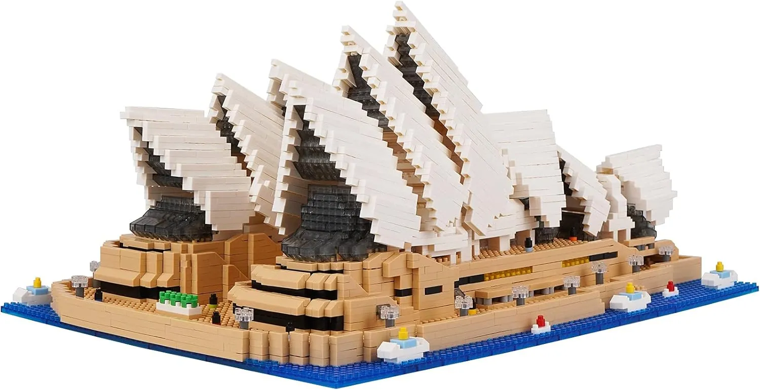 Building Blocks Set, Sydney Opera House Model Micro Building Blocks World Famous Architectural Model Construction Toy, 4131 PCS