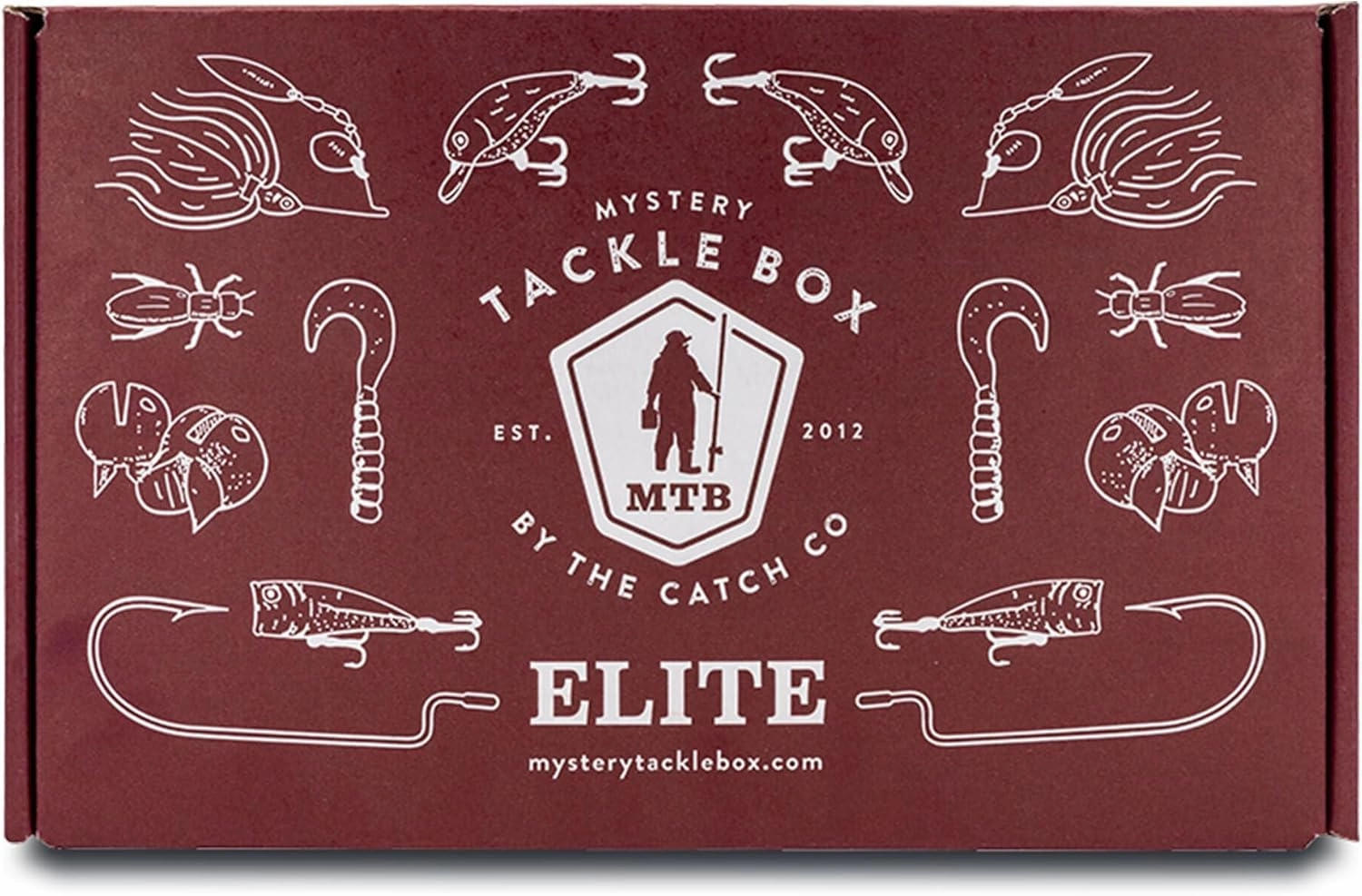 Catch Co Mystery Tackle Box Freshwater Catch All Fishing Kit | Bass | Trout | Crappie | Bluegill | Perch | Sunfish | Catfish |
