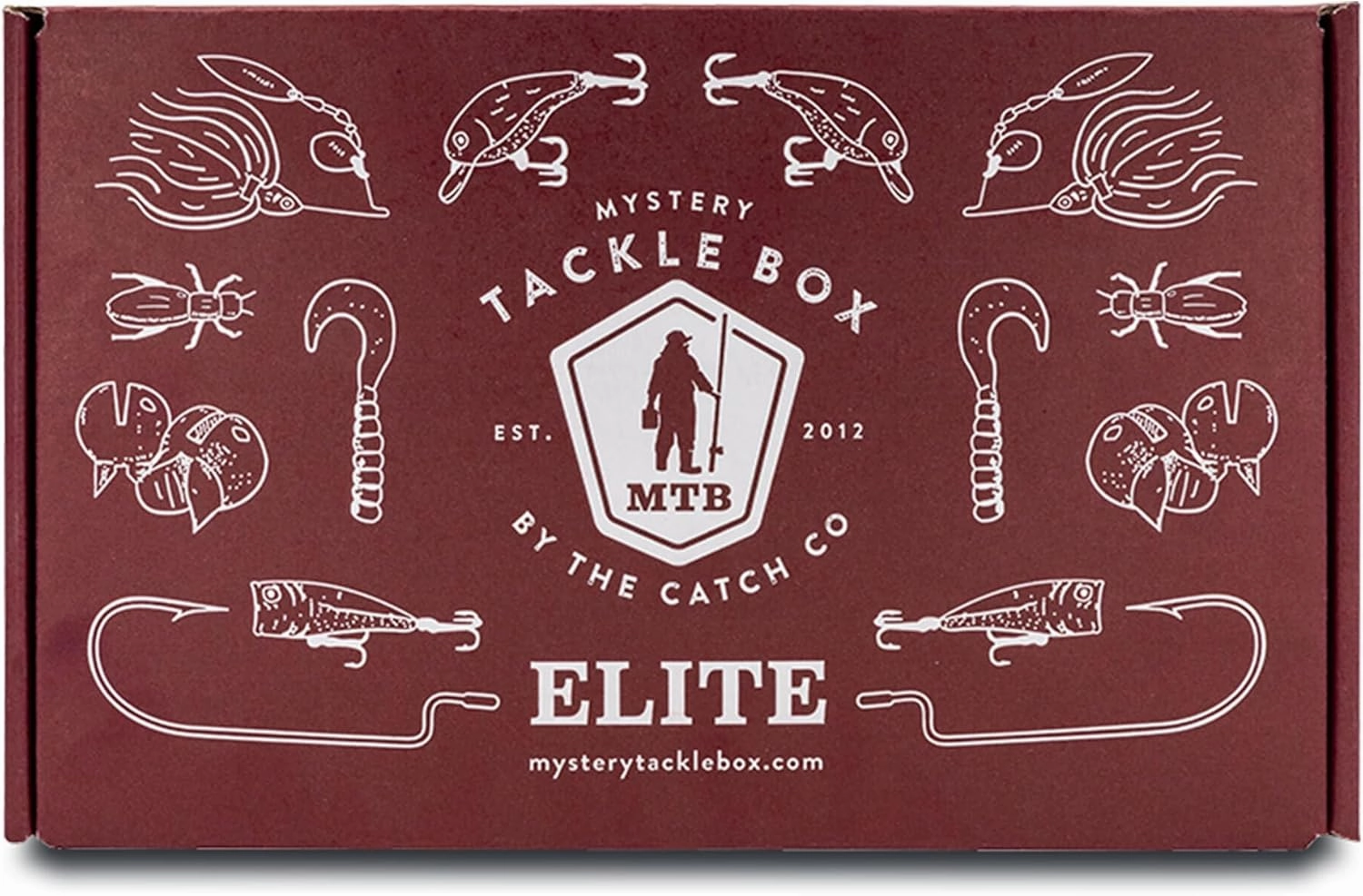 Catch Co Mystery Tackle Box Inshore Saltwater Fishing Kit | Redfish | Striped Bass| Snook | Speckled Trout | Flounder