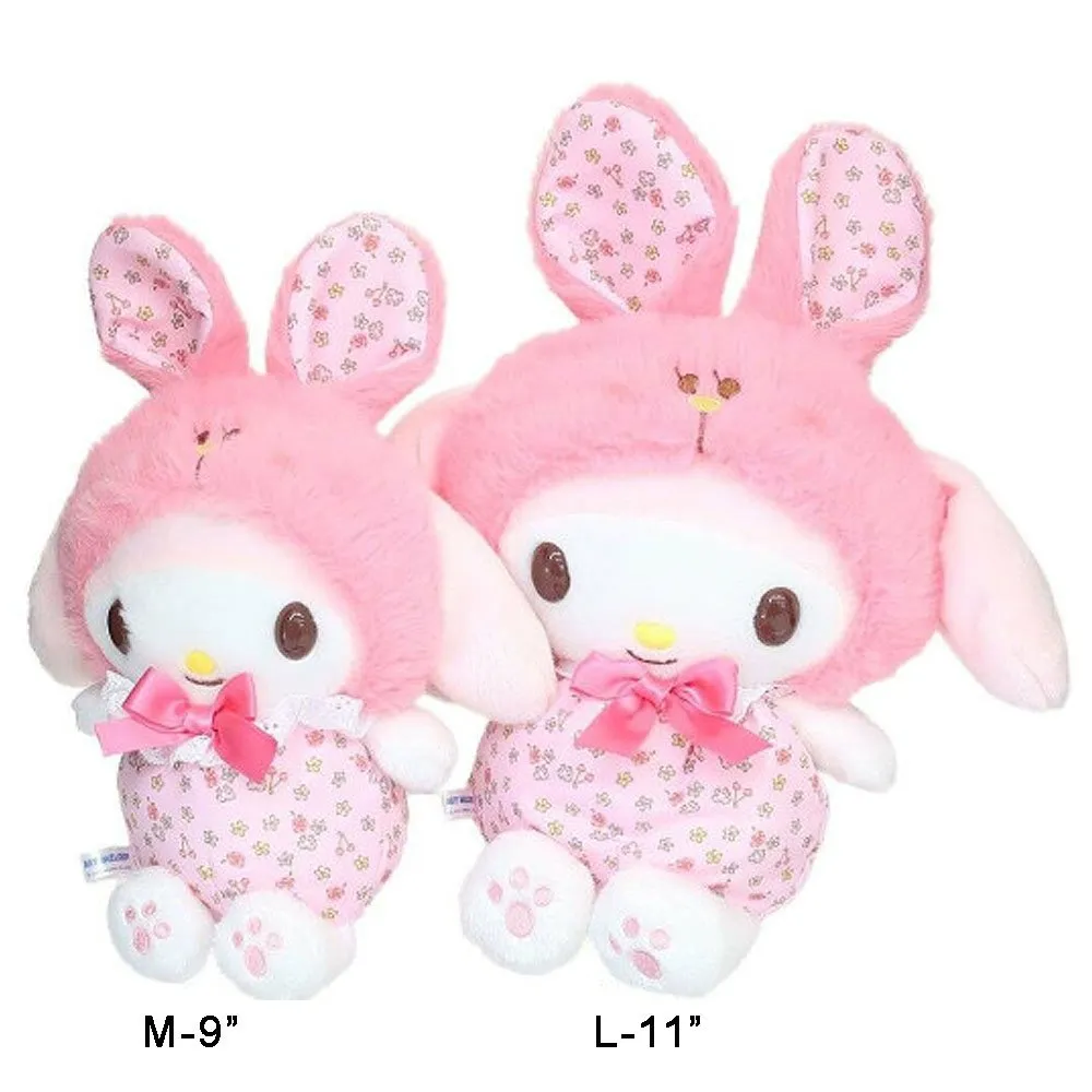 Cinnamoroll Flower Bunny 11" Bean Doll Plush