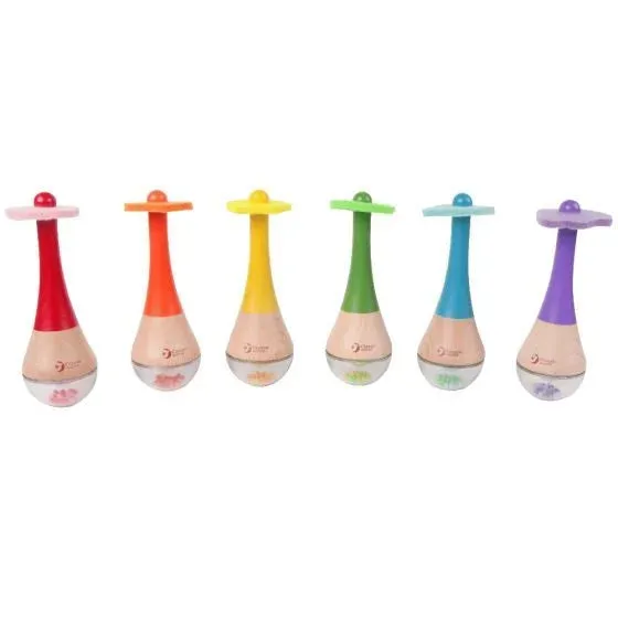 Classic World Wooden Rainbow Maraca