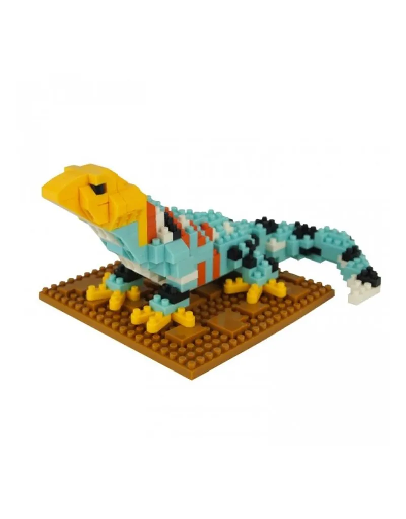 Collared Lizard Mini Building Blocks