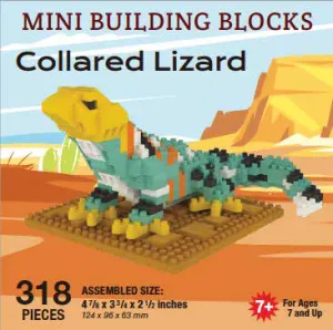 Collared Lizard Mini Building Blocks