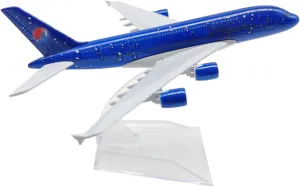 Collectible Alloy Airplane Model 1 400 Scale A380 16cm Simulation Alloy Airplane Model Kids Gift Collection Toy Car Festive Deluxe Gift