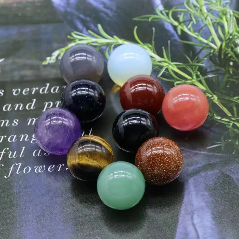 colorful crystal ball