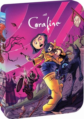 Coraline - Limited Edition Steelbook 4K Ultra HD   Blu-ray [4K UHD]
