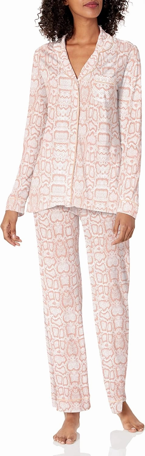 Cosabella Women's Bella Pajama Long Sleeve Top Pants Set