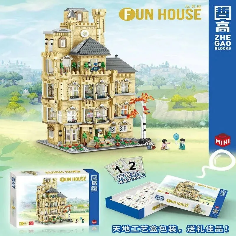 Creator Experts MOC Fun House MINI Bricks Toys 01006
