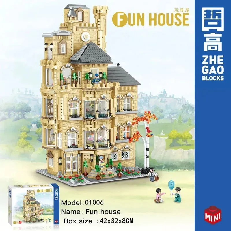 Creator Experts MOC Fun House MINI Bricks Toys 01006