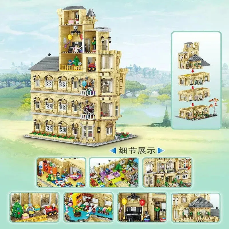 Creator Experts MOC Fun House MINI Bricks Toys 01006