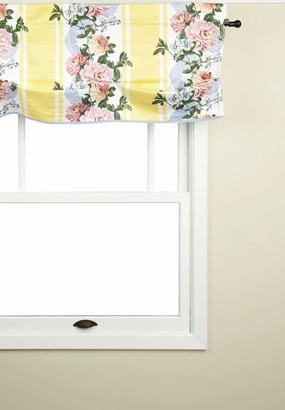 Croscill Home Princess Madison Valance, 53-Inch by 13-Inch, Sun Yellow
