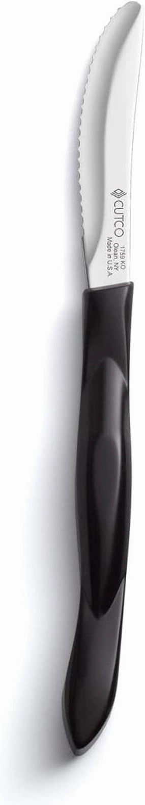CUTCO Set of 8 Steak/Table Knives #1759 - Black