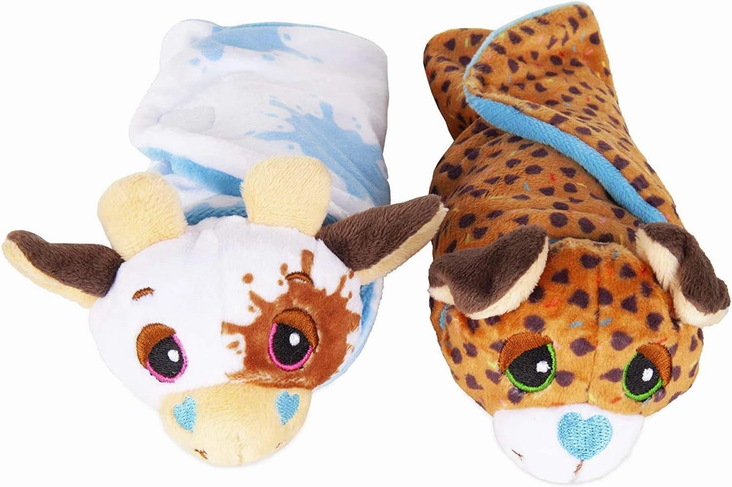 Cutetitos Taste Budditos Milk & Cookies - 2 Collectible Plush Mini Animals - Ages 3  - Series 1 - Great Gift for Girls and Boys