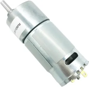 DC Gear Motor Mini JGB37-545 12V 37MM Metal Gearbox 24V Reversed High Torque Motor 7-1000rpm Customized Robot Car(Package E,24v 600rpm)