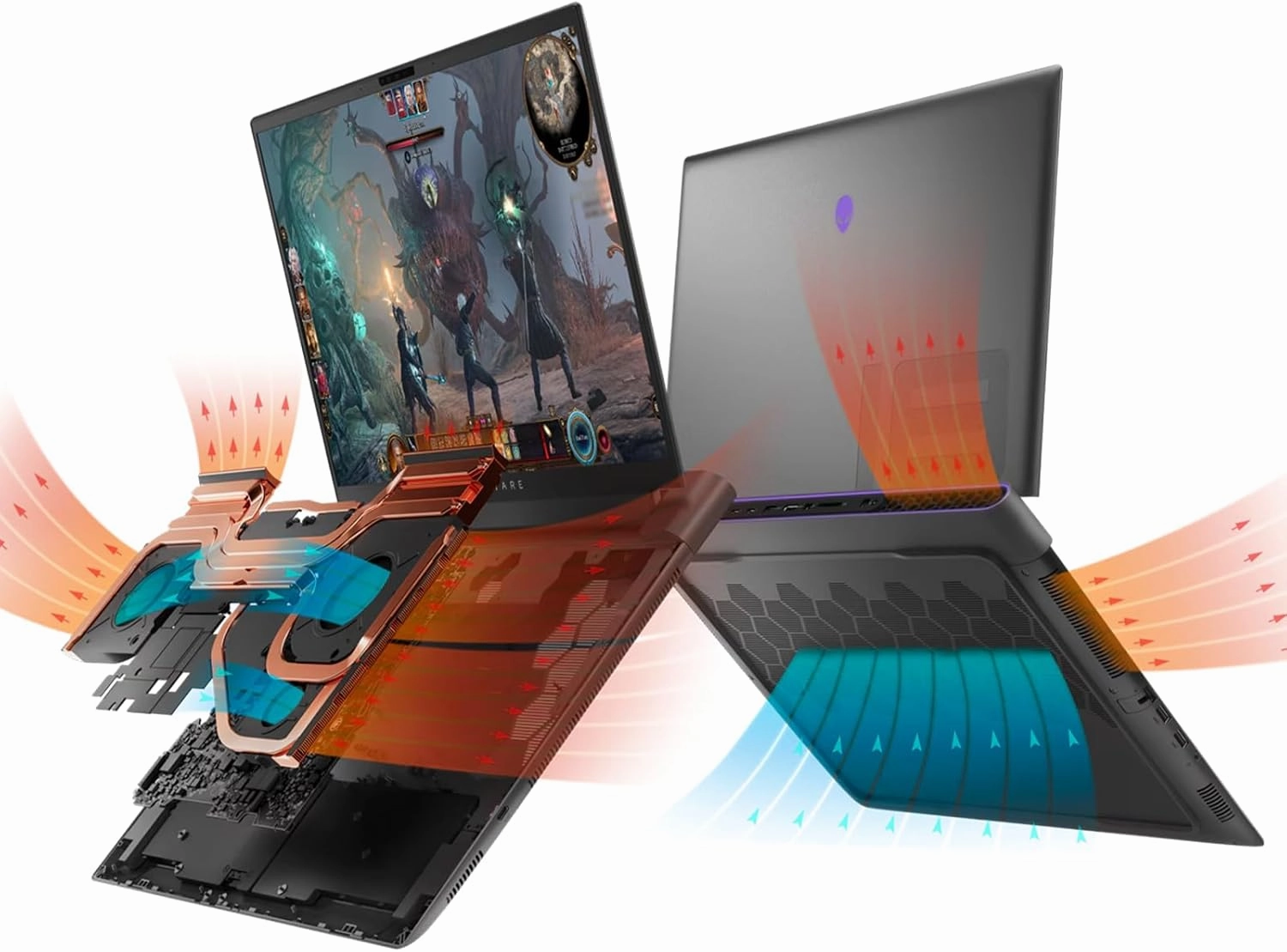 Dell Alienware M18 R2 Gaming Laptop, 18" QHD  165Hz, Intel i9 14900HX, GeForce RTX 4090, 64 GB DDR5, 2 TB SSD, WiFi6, Backlit Keyboard, Windows 11 Pro