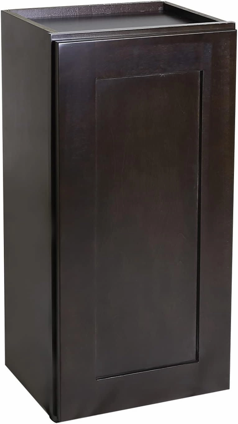 Design House Brookings Shaker Unassembled Wall Kitchen Cabinet W1524, 15 W x 12 D x 24 H, Painted White with Sherwin Williams®, Solid Wood, 561548