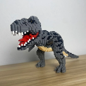 Dinosaur Micro Building Blocks Tyrannosaurus Rex Building Block Dinosaur Model Mini Blocks Dino Building Kit for Boys Age 8-12 Gifts for Kids and Adult 1530PCS