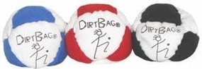 DIRTBAG Classic Footbag Hacky Sack 3 Pack, Handmade, Pro-Grade Durability, Original Design, Machine Washable