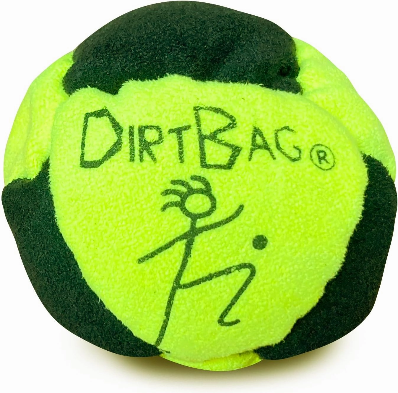 DIRTBAG Classic Footbag Hacky Sack 3 Pack with Pouch, Unique, Footbag Set with Signature Carry Bag.