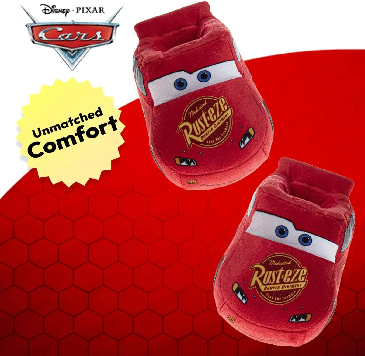 Disney Boys’ Toy Story Slippers – Buzz and Woody Fuzzy Slippers (Toddler/Kid)