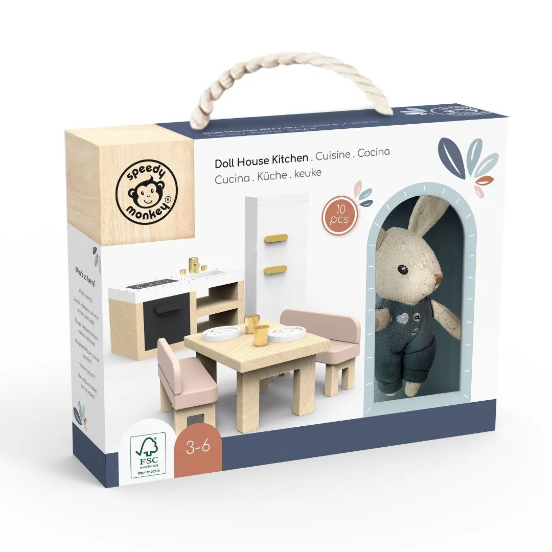 Doll House Kitchen   1 Character