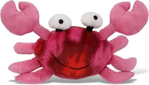 DolliBu Pink Tie-Dye Crab Plush - Super Soft Stuffed Animal, Cute Sea Animal Plush, Adorable Fluffy Stuffed Animal for Boys and Girls, Stuffed Animals Plush Gift for Babies, Kids, Adults - 6.5 Inches
