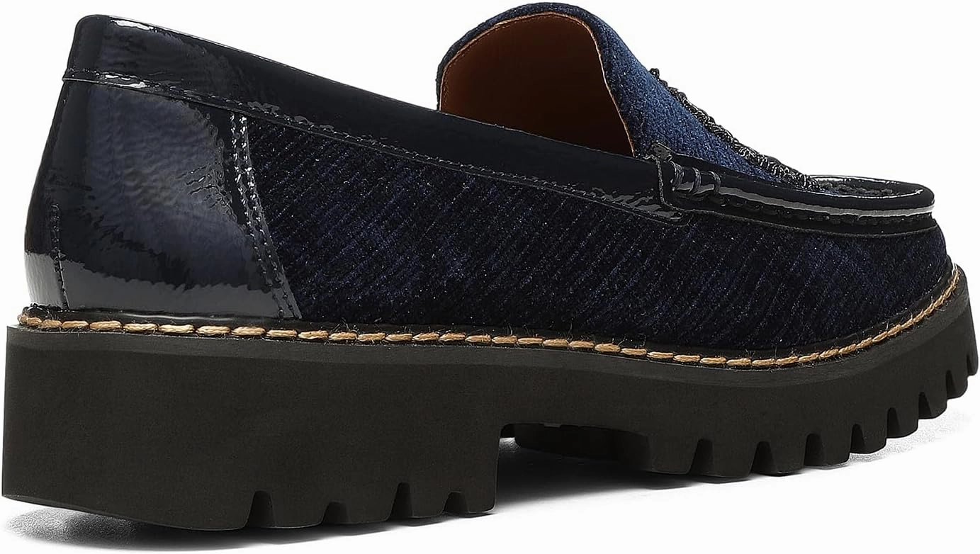 Donald Pliner Women's Hope Textured Velvet Upper, Designer, Classic Shoes, Dress Loafers