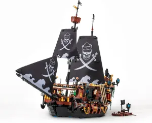 dOvOb Mini Blocks Set Pirates Ship Building Blocks Set, Great Idea Construction Set, Assembly Toy as a Gift for Teens and Adult (1328 PCS)