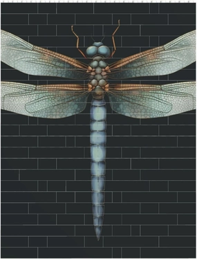 Dragonfly Building Block Puzzle Personalized Building Bricks Block Puzzle Building Family Keepsake DIY Brick Block Puzzles Valentine's Day Gifts for Home Decor Brick Puzzle