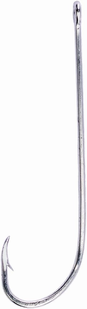Eagle Claw 066-4 Classic Hooks Terminal Tackle, Silver Finish