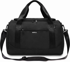 ECOHUB 16'' Personal Item Bag Mini Duffel Bag Small Travel Bag Underseat Carry on Bag for United Airlines Gym Bag for Women and Men