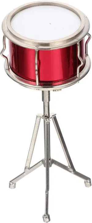 Educational Boys and Girls Musical Instrument Toy Set Mini Drum Simulated Handmade Miniature Musical Instruments Decor for Children's Room