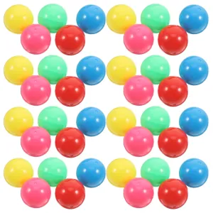 Educational Counting Toys 100pcs Jumbo Marbles Set Orange Marbles for Boys and Girls Math Probability Learning Safe Plastic Balls for Games