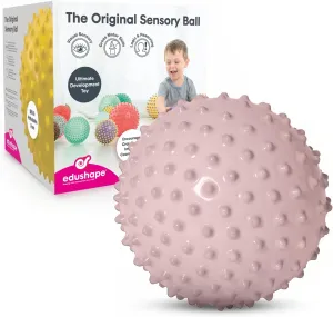 Edushape Original Sensory Ball - 7" Baby Ball for Gross Motor Skills Development in Kids 6 Months & Up - Vibrant, Colorful & Unique