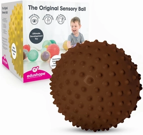 Edushape Original Sensory Ball - 7" Baby Ball for Gross Motor Skills Development in Kids 6 Months & Up - Vibrant, Colorful & Unique