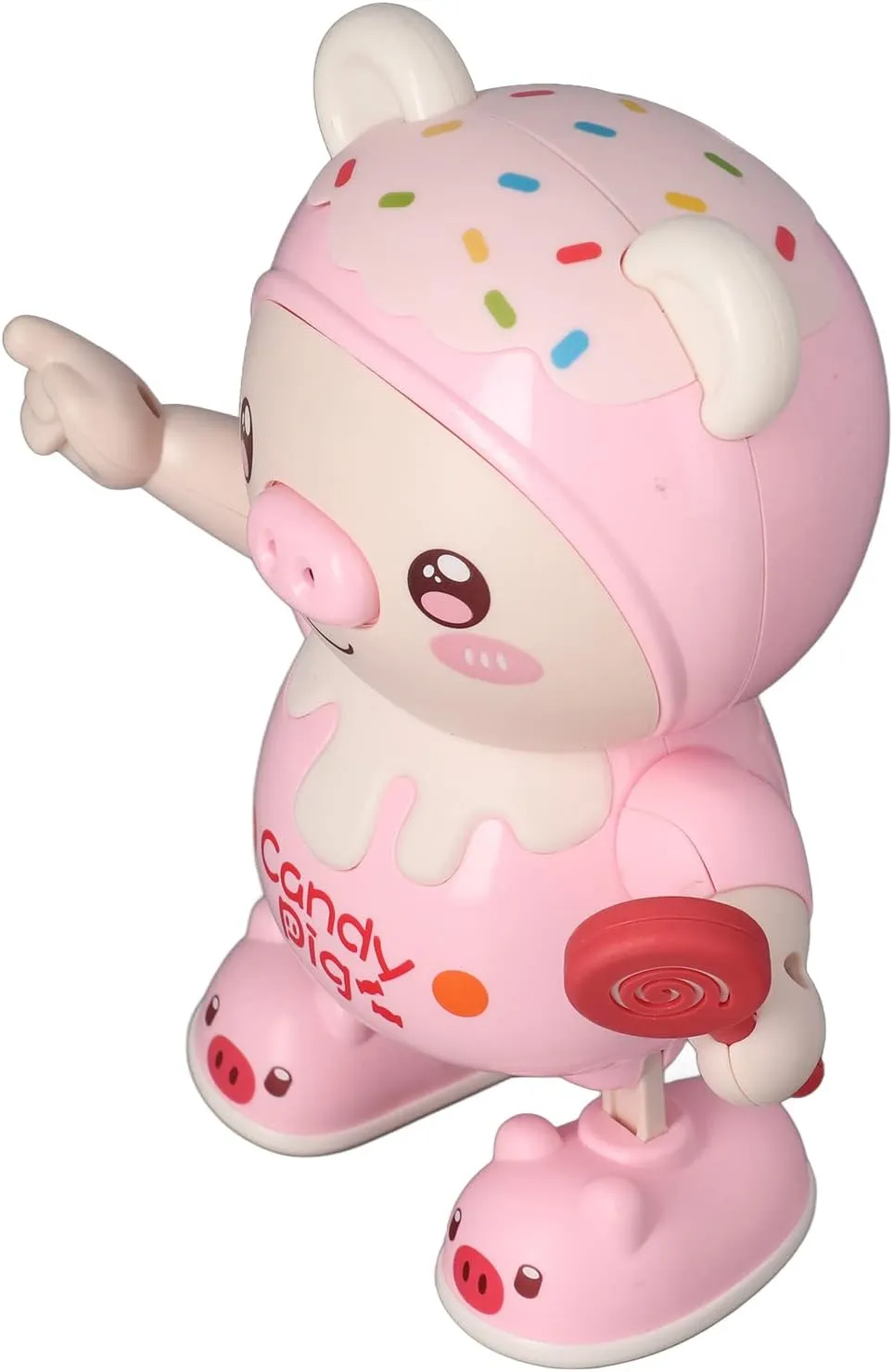 Electronic Dancing Pig Toy, Portable Dancing Pig Electronic Toys Play Dancing Pig Interactive Toys Fun Interactive Music Experience for Home and Outdoor Play