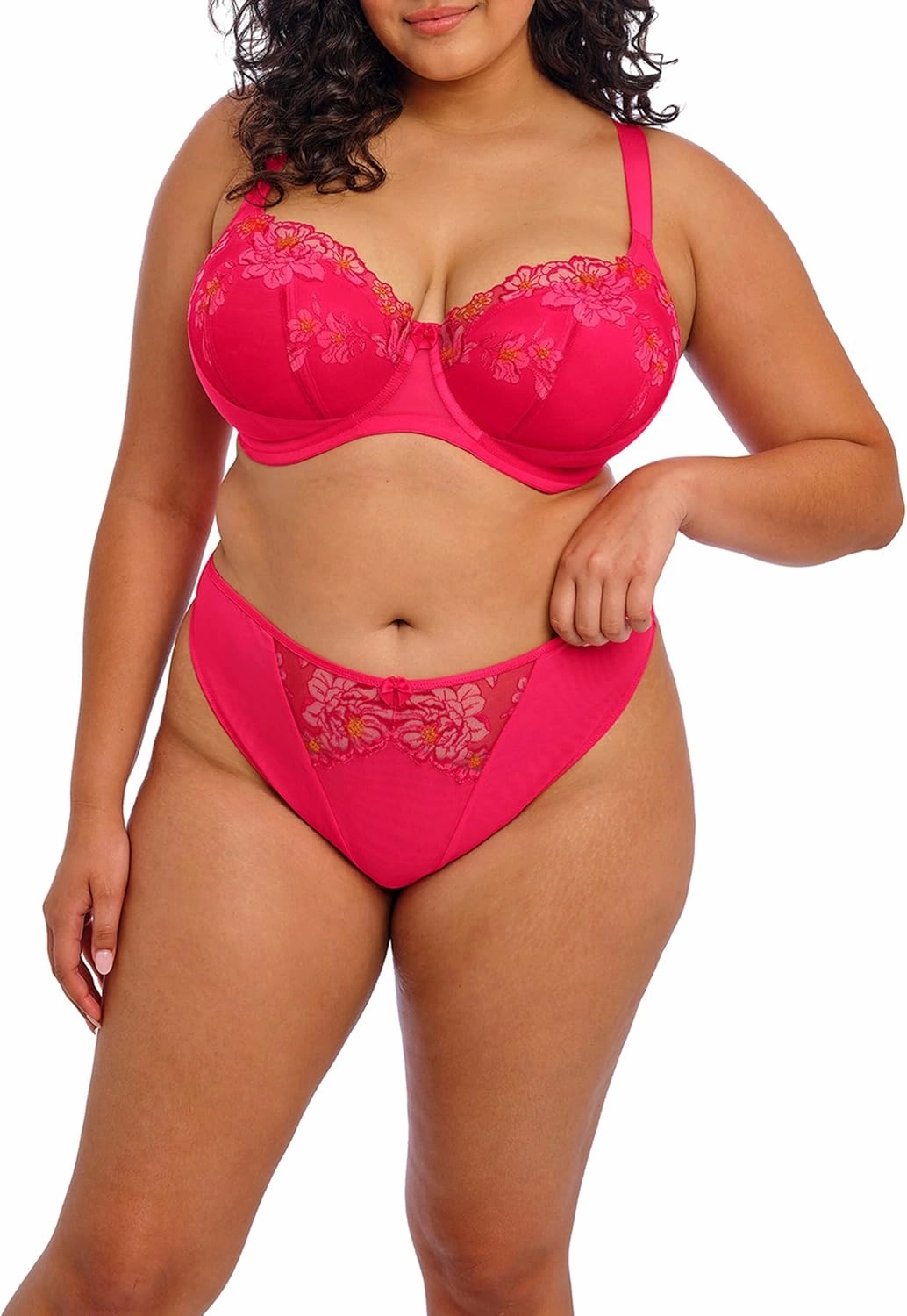 Elomi Women's Teagan Underwire Padded Half Cup Bra