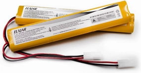 elxjar (2-Pack) Replacement Battery for OSI OSA279 XLT20 Fisher Power Sonic A6090-2 A60902 Exit Sign Emergency Light 7.2V 600mAh NiCd 726BH-LOP1 NIC0623 CUSTOM289