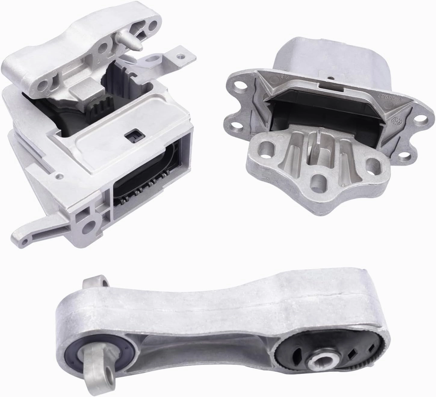 Engine Motor & Transmission Mount Compatible with Mini 2014-2022 Cooper & 2016-2022 Cooper Clubman & 2014-2023 Cooper Countryman 1.5L 2.0L,2016-2022 X1 & 2018-2023 X2 & 2020-2023 228I M235I 2.0L 3PCS