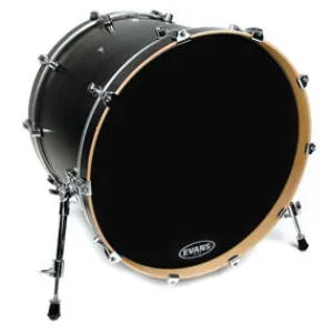 Evans Resonant Black Bass Drum Head - 18