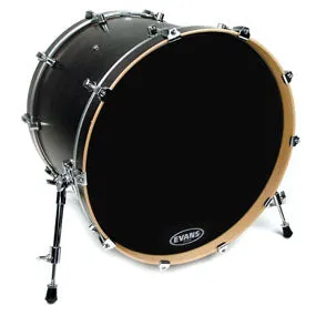 Evans Resonant Black Bass Drum Head - 18