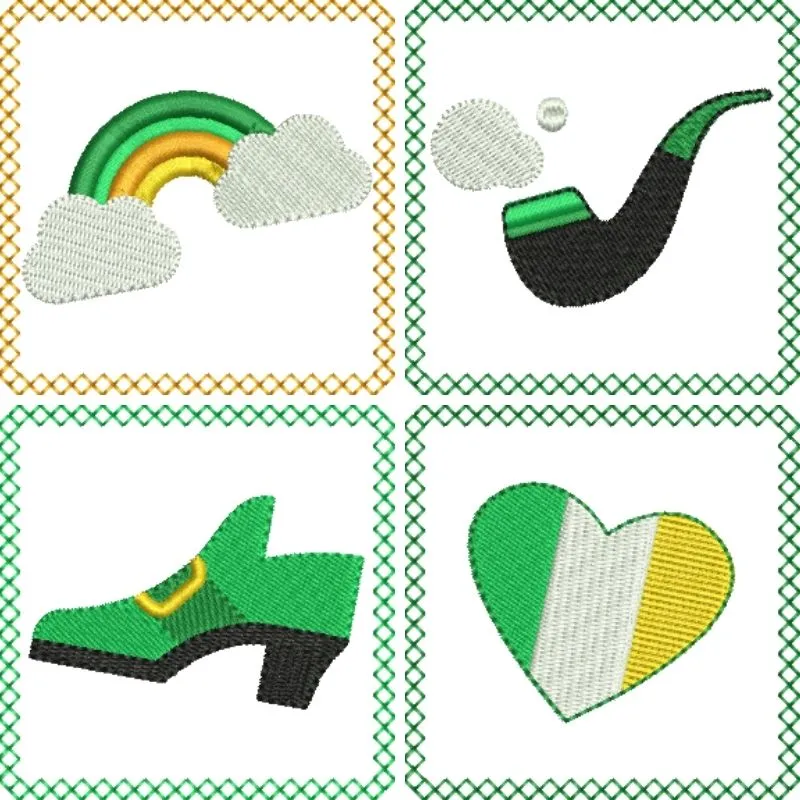 EW403  St Pats Mini Blocks