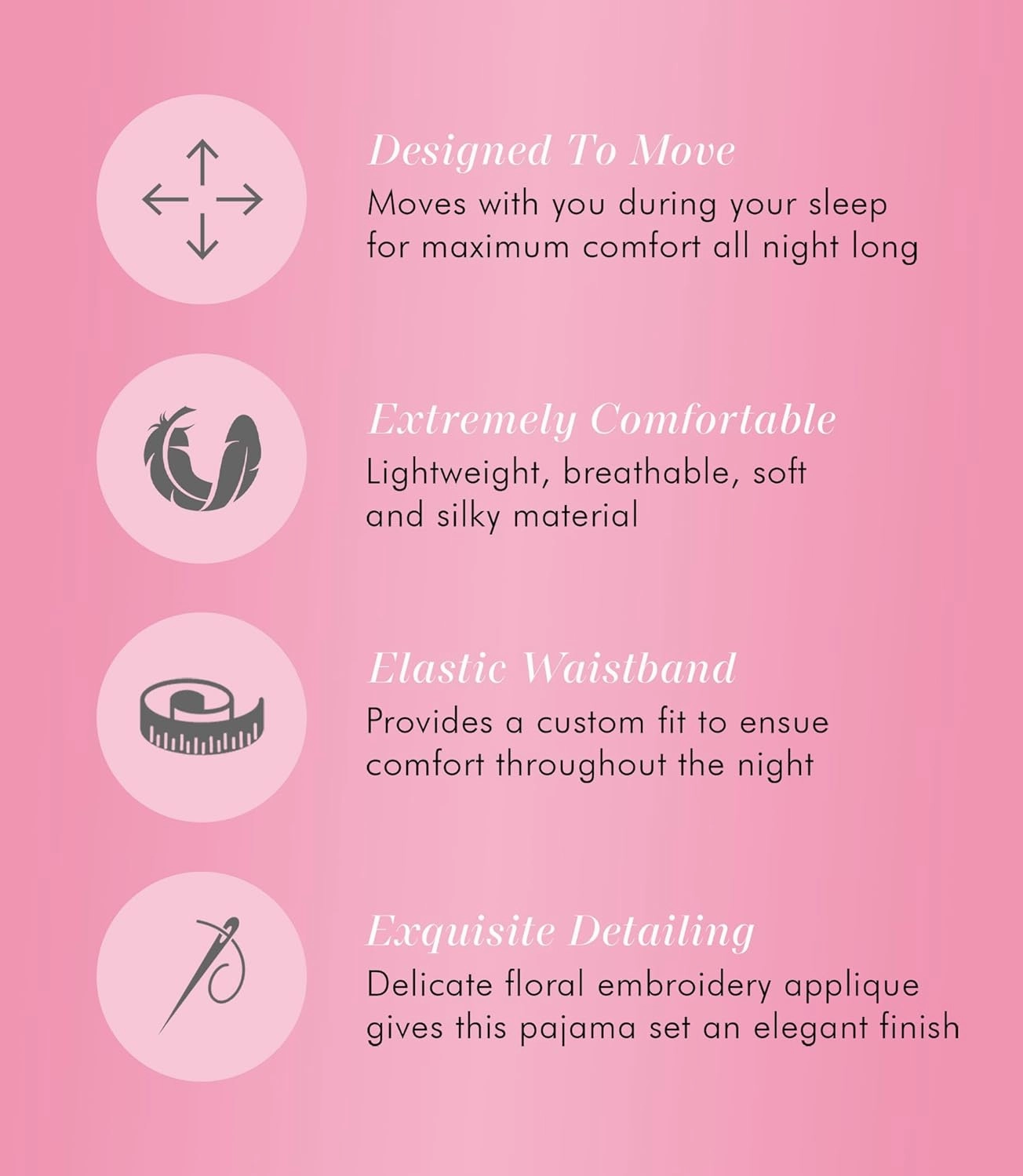 Exquisite Form Women's Plus Size 90807 Nylon Tricot Short Sleeve Matching Pajama Set
