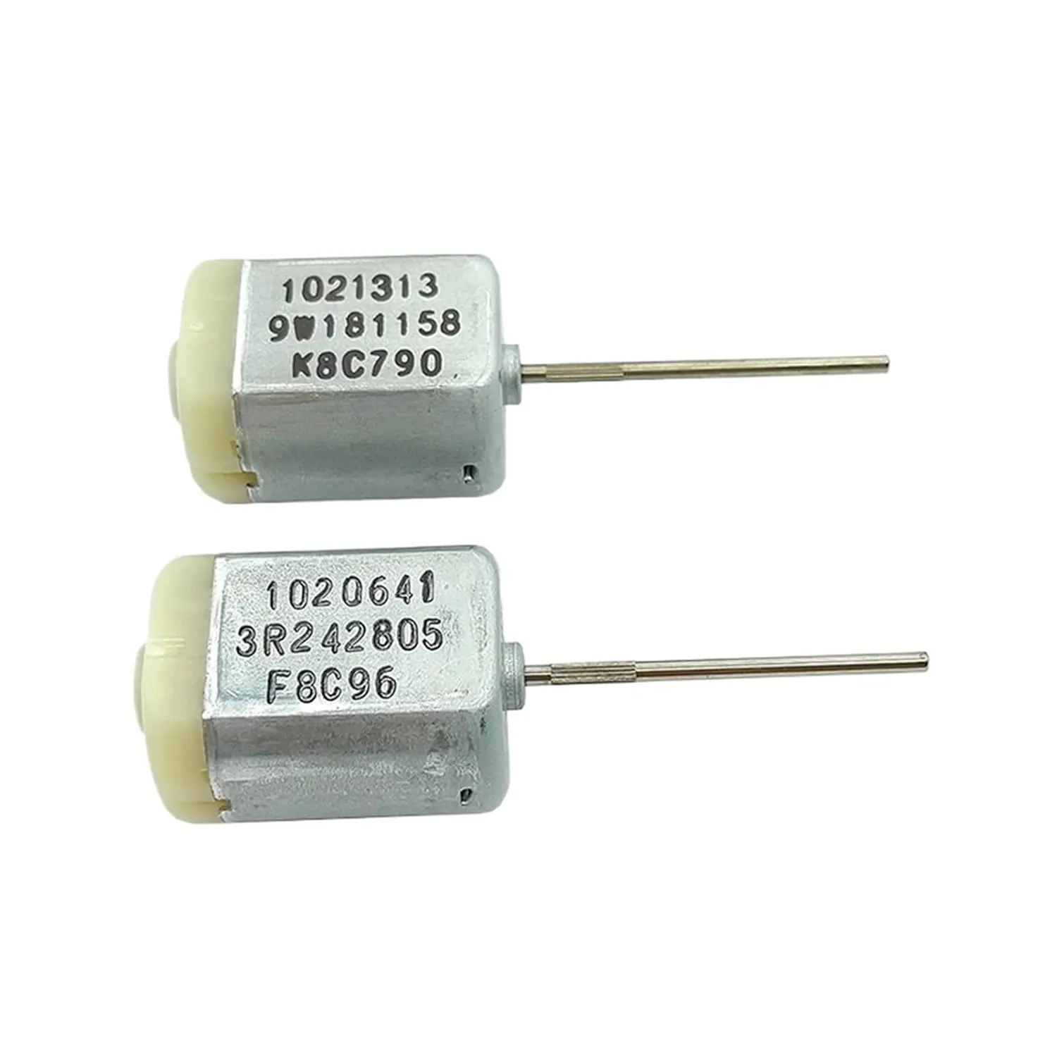 FC-280SC-20150 Mini 280 Motor DC 12V 24mm Car Door Lock Actuator Car Rearview Mirror Repair Motor 35mm Long Shaft 1Pcs(Model B 1021313_12V)
