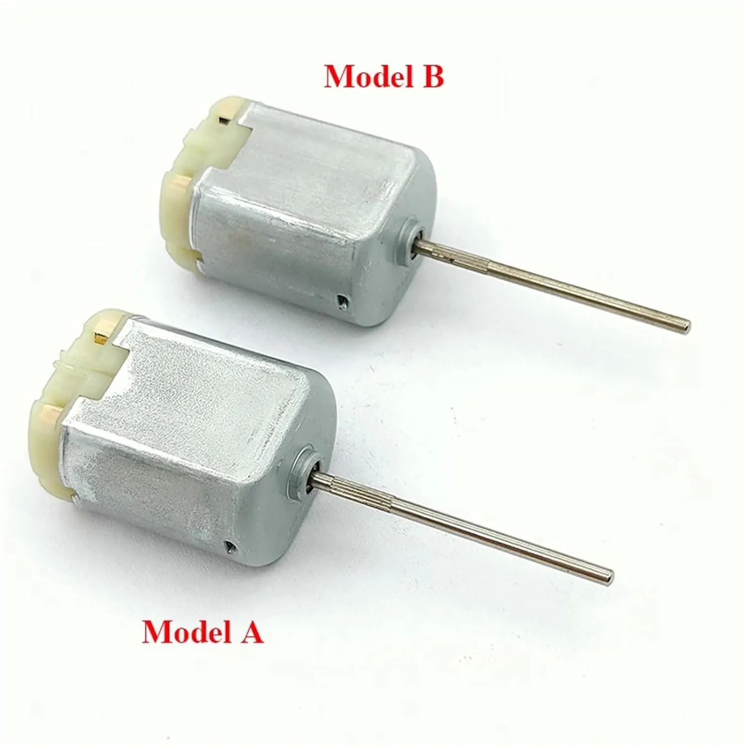 FC-280SC-20150 Mini 280 Motor DC 12V 24mm Car Door Lock Actuator Car Rearview Mirror Repair Motor 35mm Long Shaft 1Pcs(Model B 1021313_12V)