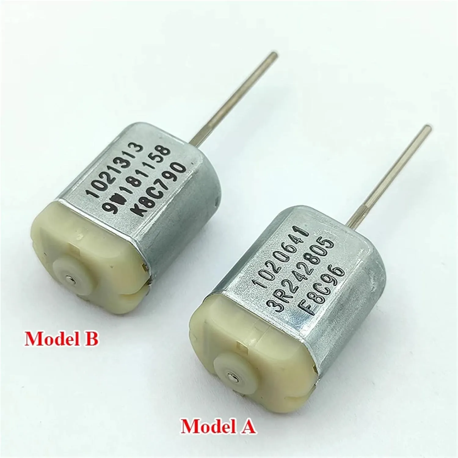 FC-280SC-20150 Mini 280 Motor DC 12V 24mm Car Door Lock Actuator Car Rearview Mirror Repair Motor 35mm Long Shaft 1Pcs(Model B 1021313_12V)