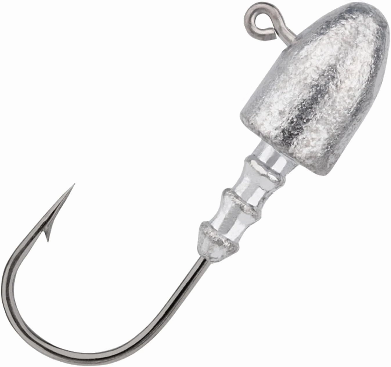 Fish Hooks 10pcs Jig Head Fishing Hook High Carbon Steel Barbed Fishhooks Soft Lure Fishing for Riverside Fishing, 4.6g