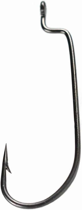 Fish Hooks ﻿ Narrow Crank Hook 20 Bag High Carbon Steel Rig Jig Fishing Soft Bait Worm Hook for Riverside Lakeside Fishing