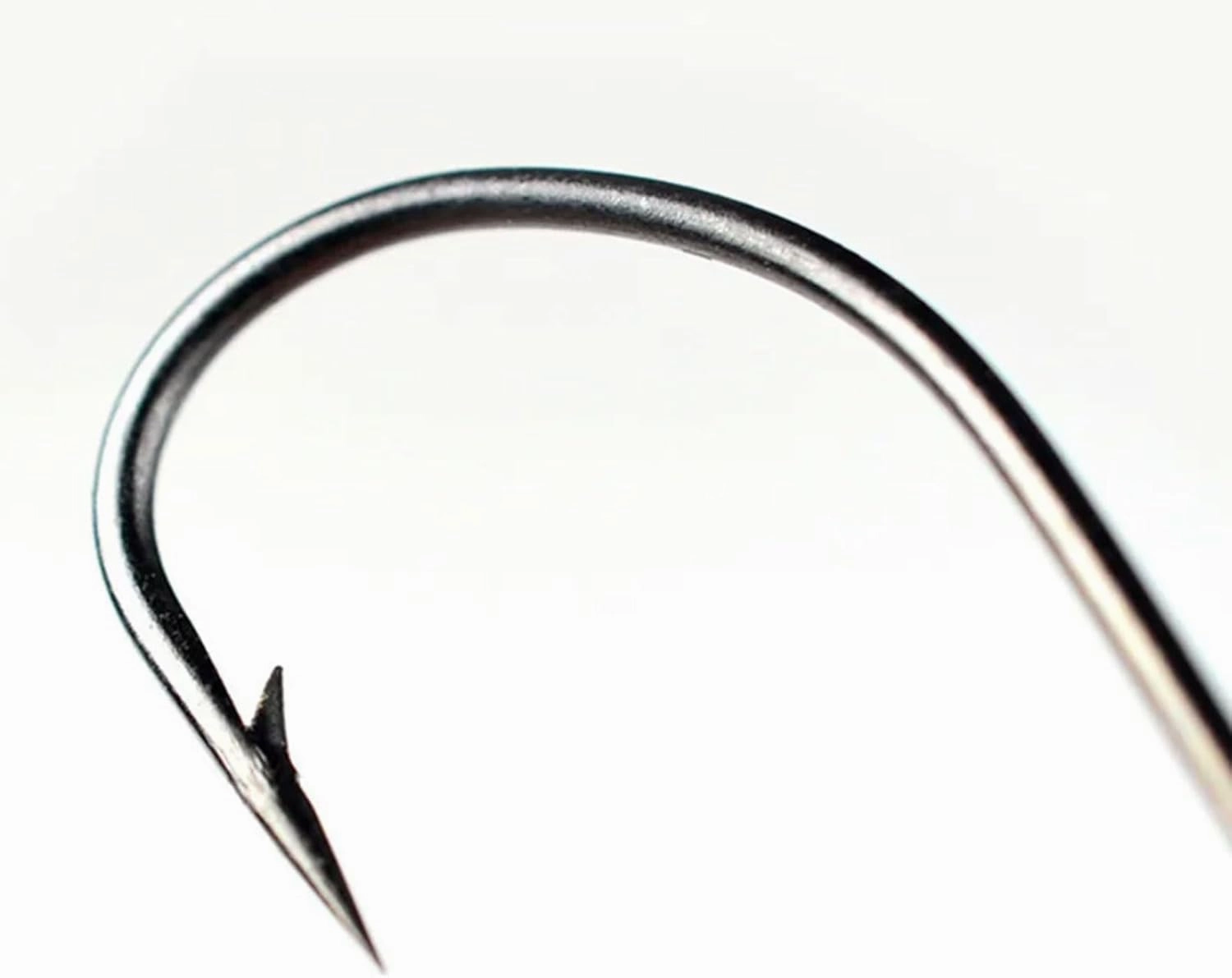 Fish Hooks Narrow Crank Hook 20 Bag High Carbon Steel Rig Jig Fishing Soft Bait Worm Hook for Riverside Lakeside Fishing