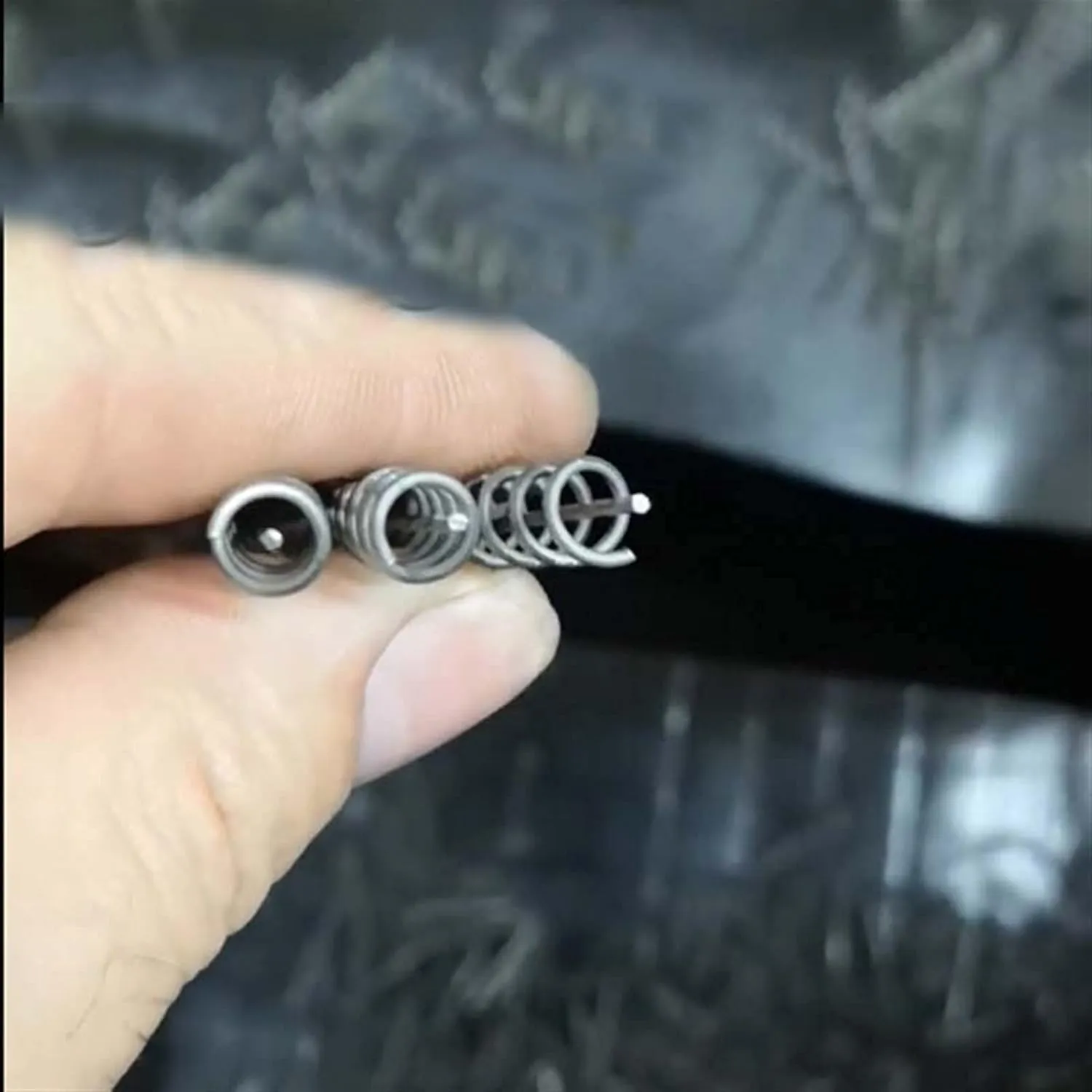 Fishing Hooks 40/100 Pcs Stainless Steel Fishing Pins Spring Twist Lock Fishing Hook Tool Centering Pins Fixed Latch Needle For Soft Lure Bait Sharp Fish Hook